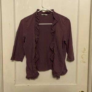 Charlotte Russe Purple Open Top